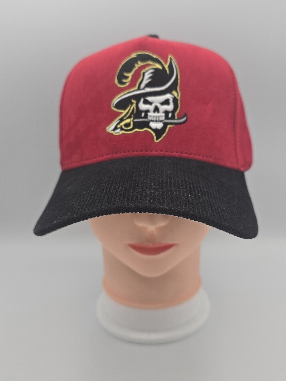 Unbranded Tampa Bay Buccaneers Suede/Corduroy Adjustable Snapback Hat